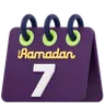 Séptimo día del calendario de Ramadán Celebración del Ramadán