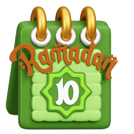 Calendário do Ramadã  3D Icon