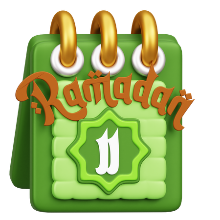 Calendário do Ramadã  3D Icon