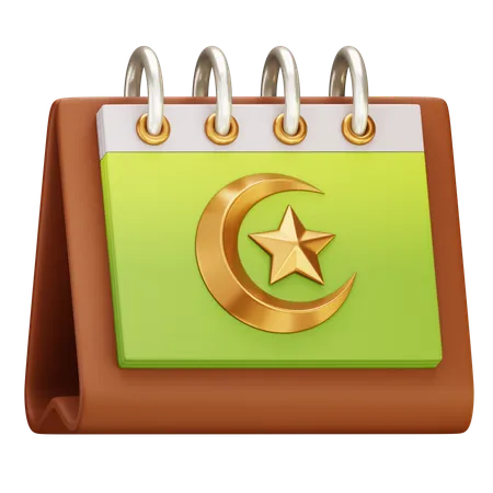 Calendário do Ramadã  3D Icon