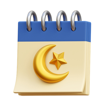 Calendário do Ramadã  3D Icon