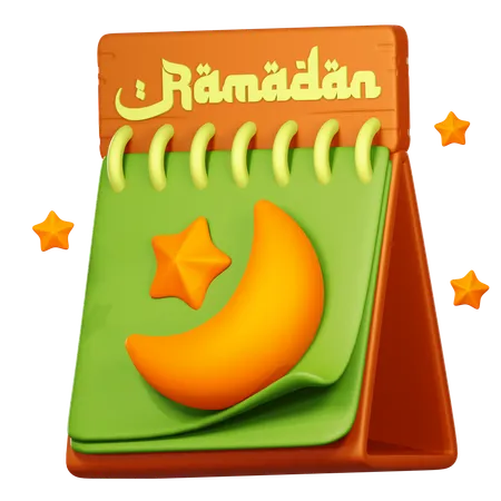 Calendario de Ramadán  3D Icon