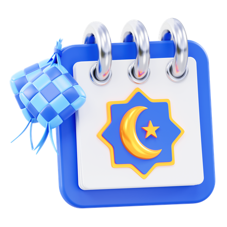 Calendário do Ramadã  3D Icon