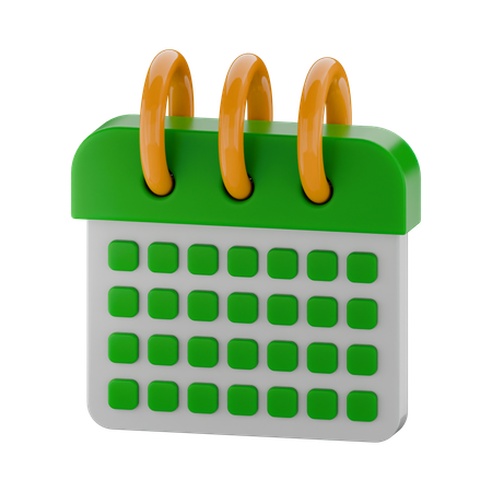 Calendario de Ramadán  3D Icon