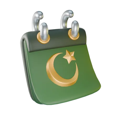 Calendario de Ramadán  3D Icon