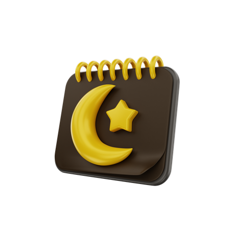 Calendario de Ramadán  3D Icon