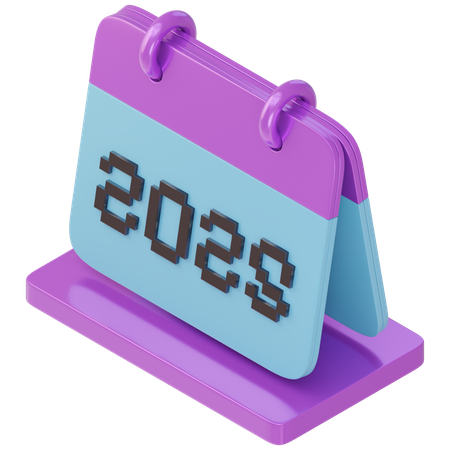 Calendario temático  3D Icon