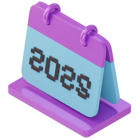 Calendario temático  3D Icon