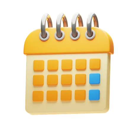 CALENDER  3D Icon