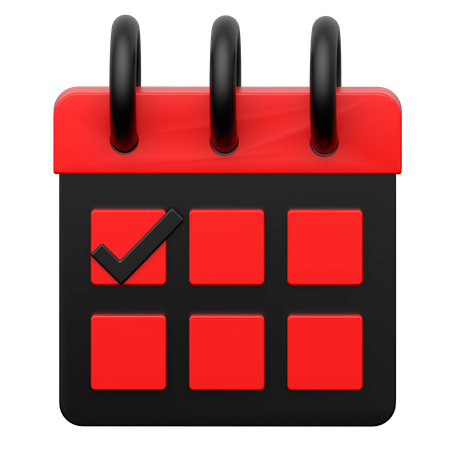 Calender  3D Icon