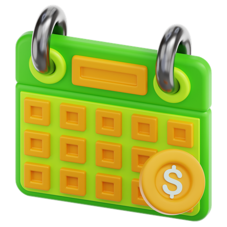Calender  3D Icon