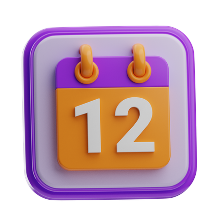 Calender  3D Icon