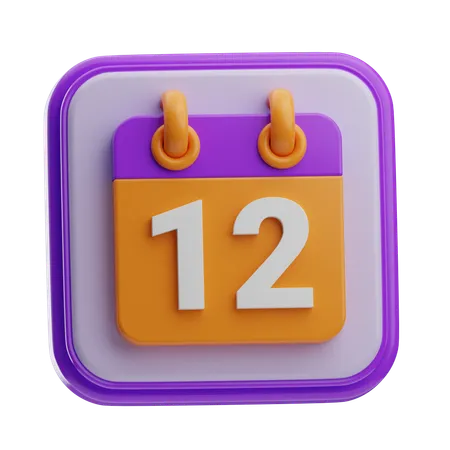 Calender  3D Icon