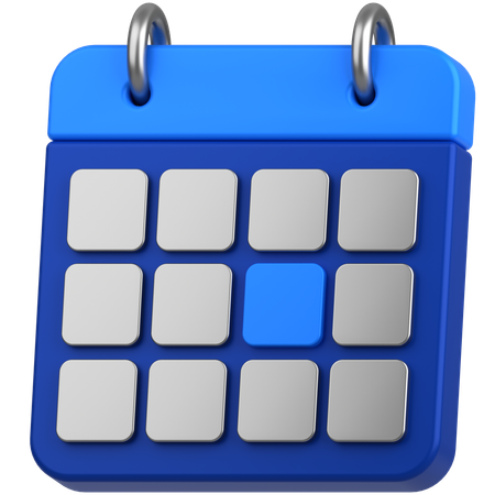 Calender  3D Icon