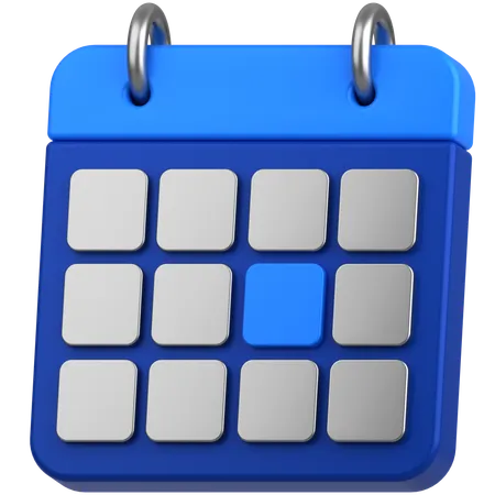 Calender  3D Icon