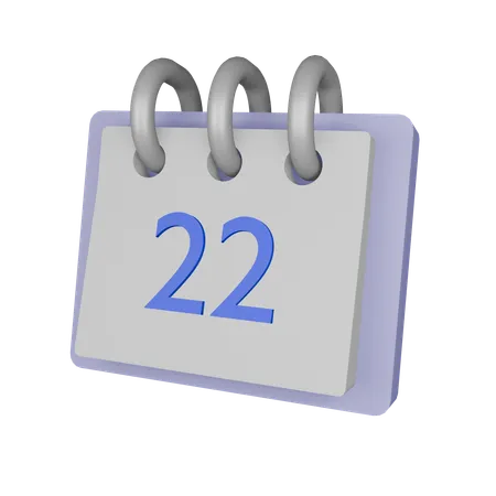 Calender  3D Icon