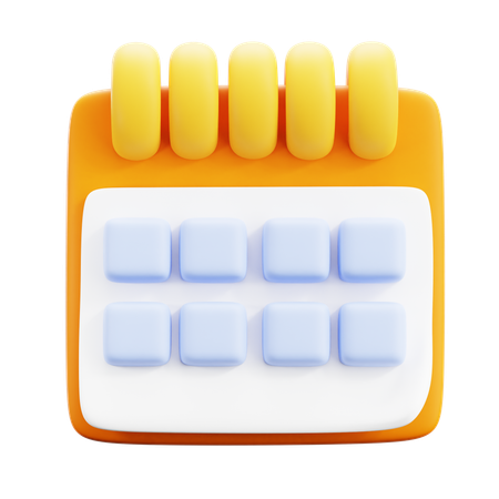 Calender  3D Icon