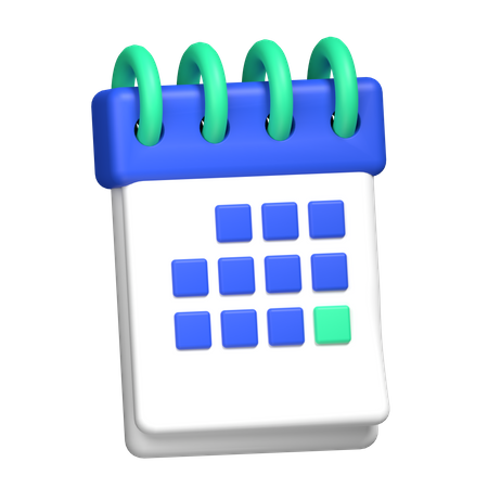 Calender  3D Icon