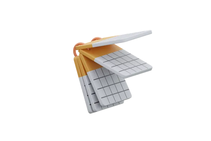 Calender  3D Icon