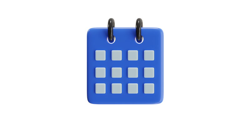 Calender  3D Icon