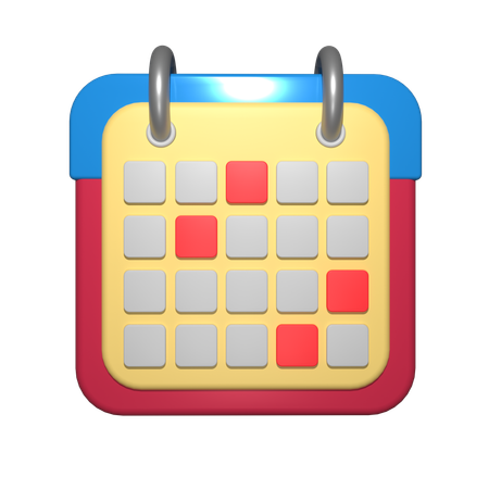 Calender  3D Icon