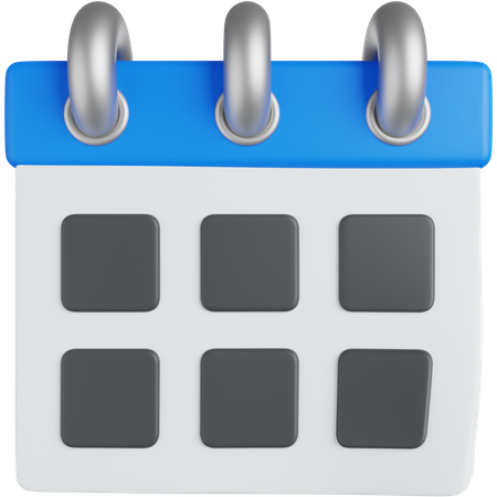 Calender  3D Icon