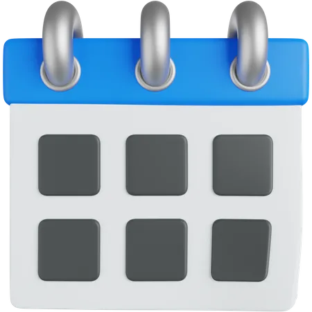 Calender  3D Icon