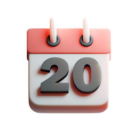 Calender  3D Icon