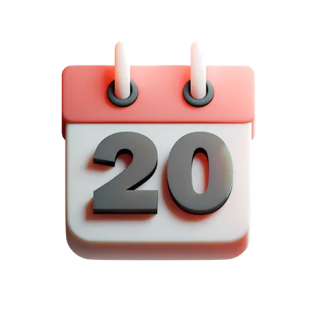 Calender  3D Icon