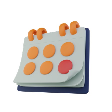 Calender  3D Icon