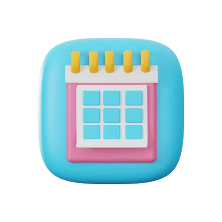 Calender  3D Icon