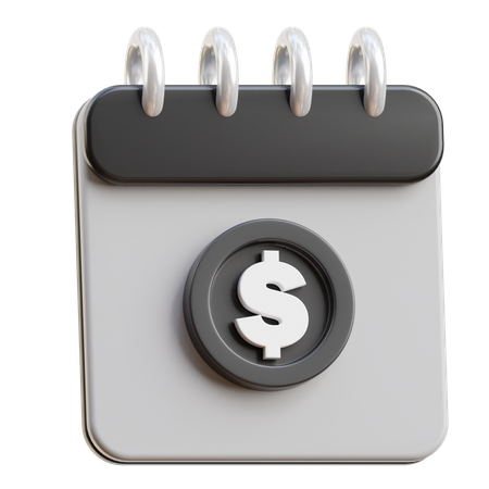 Calender Finance  3D Icon