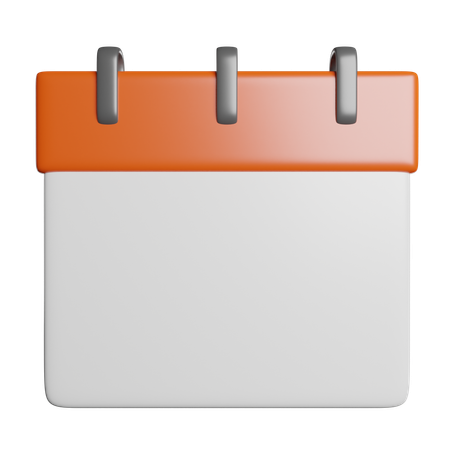 Calendrier  3D Icon