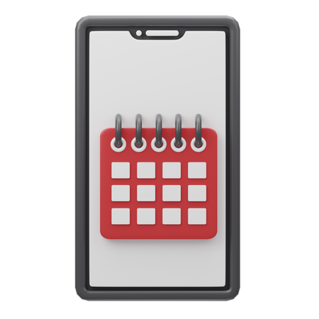 Calendrier  3D Icon