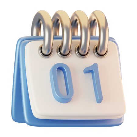 Calendrier  3D Icon