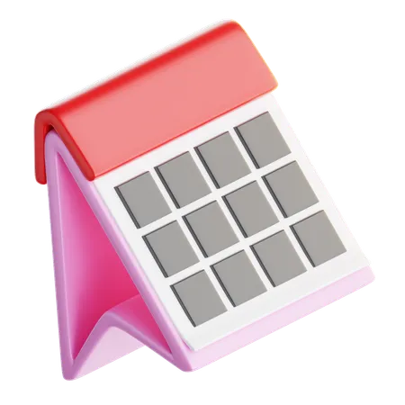 Calendrier  3D Icon