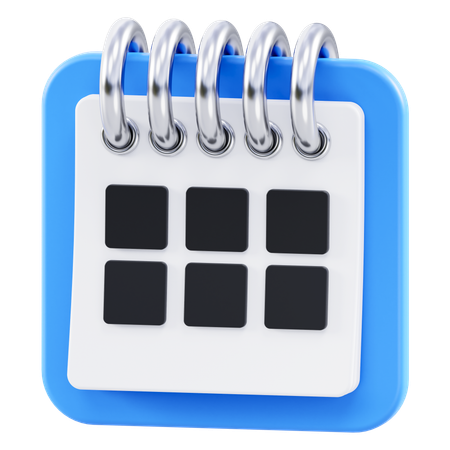 Calendrier  3D Icon