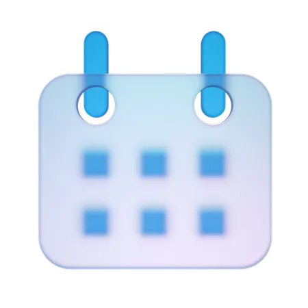 Calendrier  3D Icon