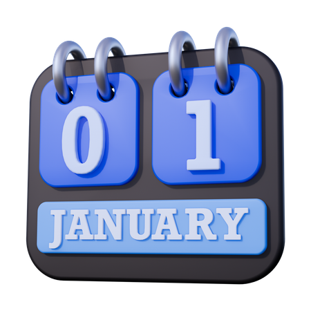 Calendrier  3D Icon