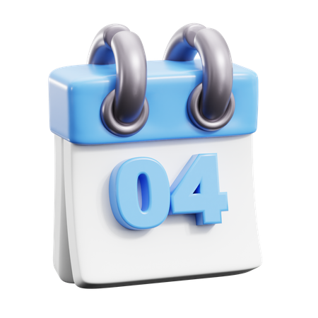 Calendrier  3D Icon