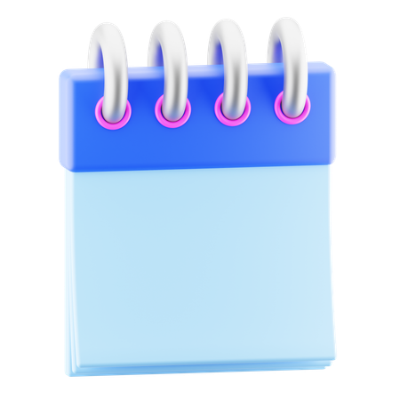 Calendrier  3D Icon