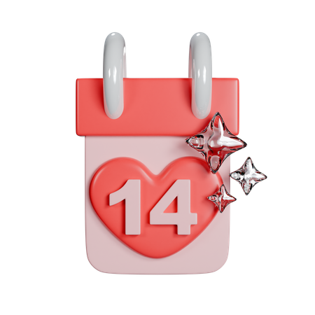 Calendrier  3D Icon