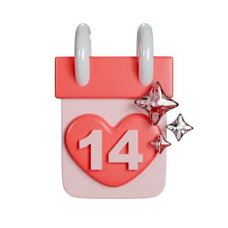 Calendrier  3D Icon