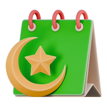 Calendrier  3D Icon