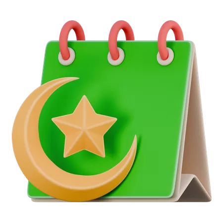 Calendrier  3D Icon