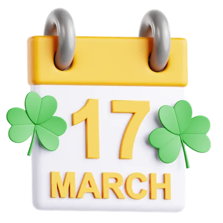 Calendrier  3D Icon