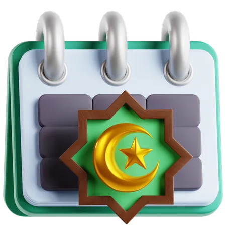 Calendrier  3D Icon