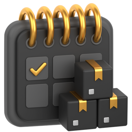 Calendrier  3D Icon