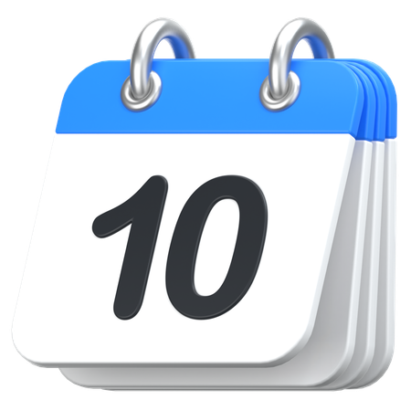 Calendrier  3D Icon