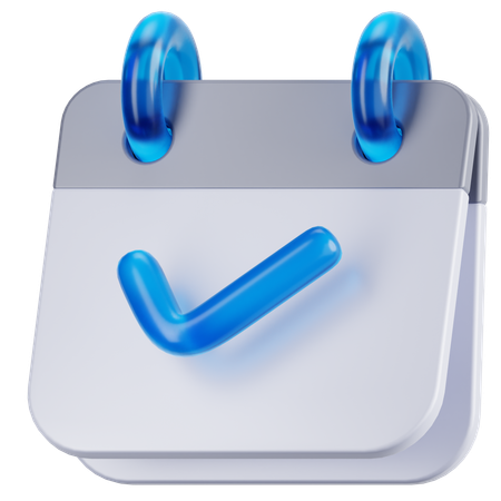 Calendrier  3D Icon